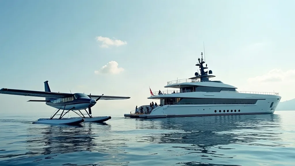 Seaplane vs Helicopter for Yacht Rendezvous in Bali